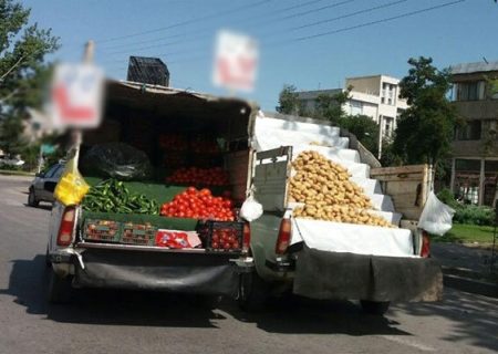 وانت‌بارهای میوه فروش تبریز در انحصار ۱۸ نفر است