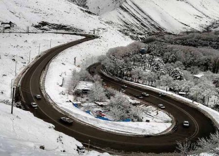 برف و باران، ترافیک را به آزادراه‌ها کشاند