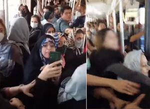 ممانعت از سوار شدن بی حجاب ها به اتوبوس ها در تبریز