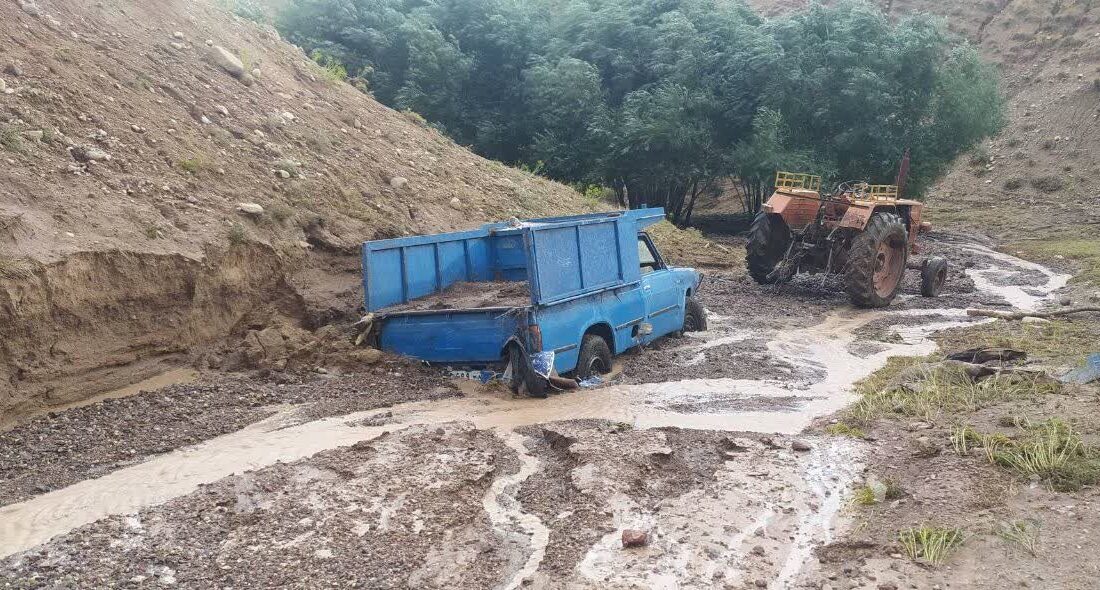 سیل بستان آباد خسارت جانی نداشت