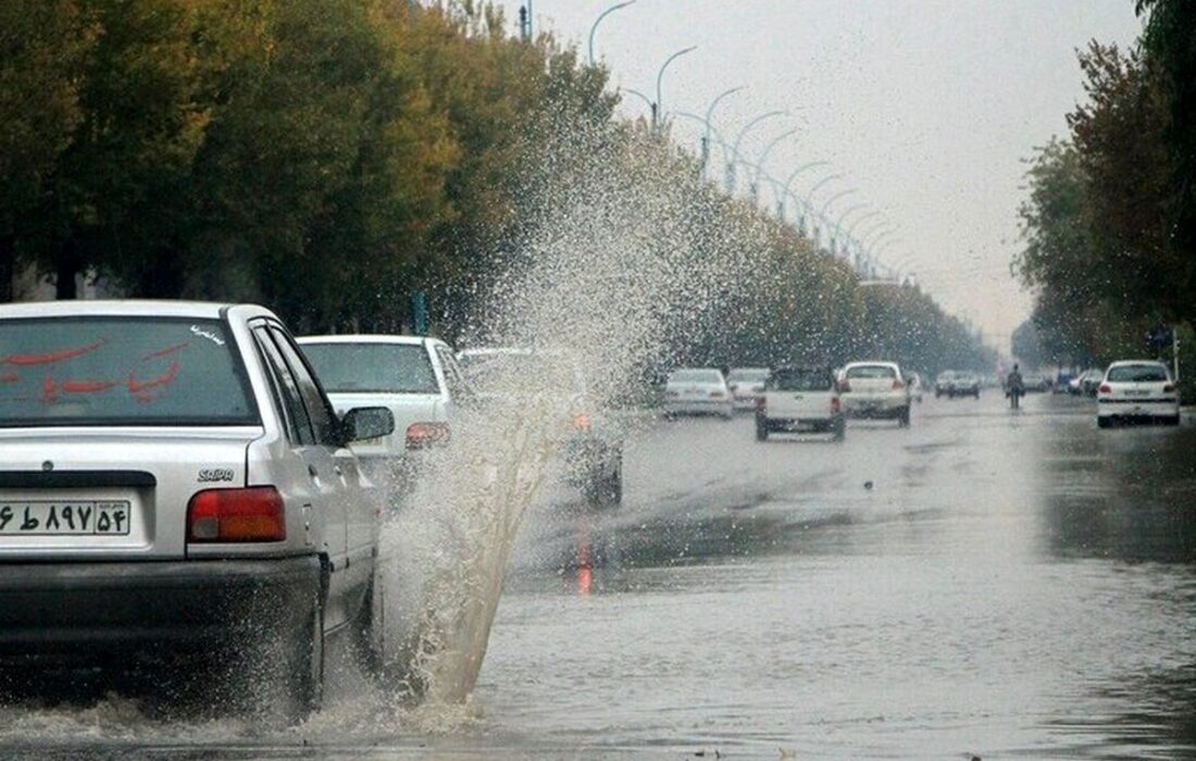 هشدار آبگرفتگی معابر و بارش تگرگ در آذربایجان شرقی