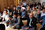 تجمع دانشگاهیان دانشگاه صنعتی سهند در حمایت از جبهه مقاومت