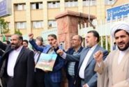 تجمع دانشگاهیان علوم پزشکی تبریز در حمایت از مقاومت فلسطین