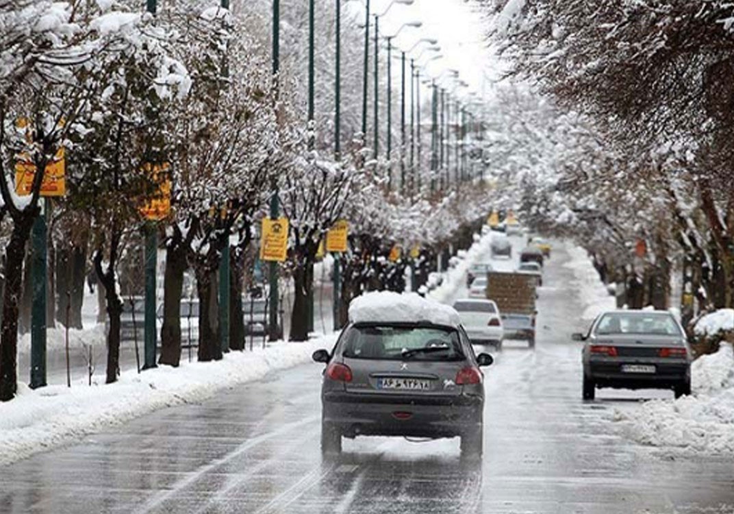 تداوم هوای برفی و بارانی در نقاط مختلف کشور