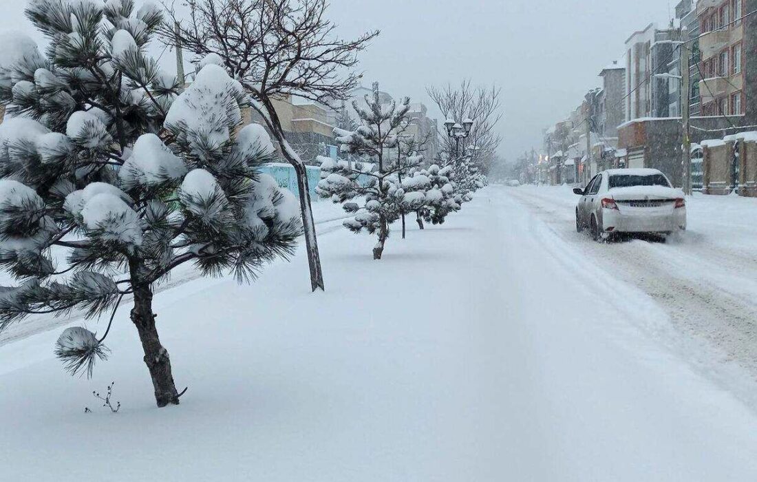 بارش برف مناطق کوهستانی و سردسیر آذربایجان‌شرقی را فرا می‌گیرد