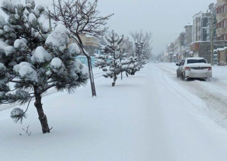 بارش برف مناطق کوهستانی و سردسیر آذربایجان‌شرقی را فرا می‌گیرد