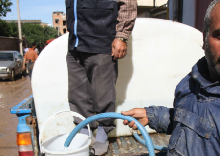 استمرار آب‌رسانی به ۱۱۴ روستای کلیبر و خداآفرین آذربایجان شرقی بعد از سیلاب