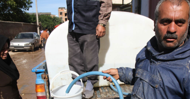 استمرار آب‌رسانی به ۱۱۴ روستای کلیبر و خداآفرین آذربایجان شرقی بعد از سیلاب