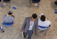 آغاز پنجاه و ششمین کنکور ایران/داوطلبان ریاضی و انسانی سر جلسه رفتند