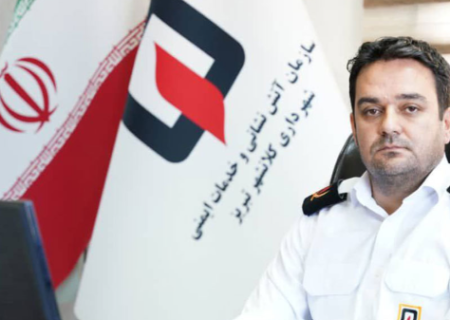 حضور به‌موقع آتش‌نشانی در حادثه آتش‌سوزی خیابان قره‌آغاج 