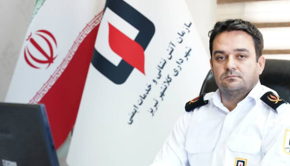 حضور به‌موقع آتش‌نشانی در حادثه آتش‌سوزی خیابان قره‌آغاج 