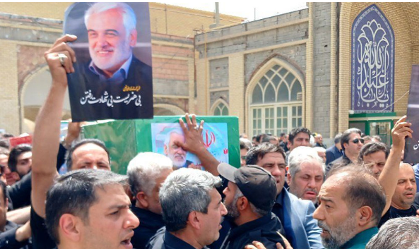 پیکر دانشمند شهید طهرانچی و همسرش در حرم عبدالعظیم (ع) آرام گرفت