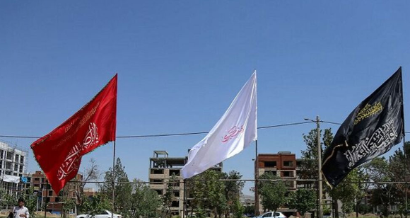 شهر زنجان با الگوی متفاوت در ایام محرم امسال آذین بندی شد