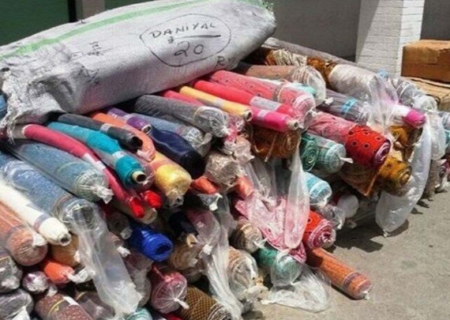 قاچاقچی پارچه در مرند پنج میلیارد و ۳۶ میلیون ریال جریمه شد