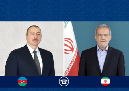 تاکید رؤسای جمهور ایران و آذربایجان بر تعمیق روابط برادرانه