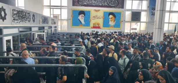 تردد بیش از ۲۴ هزار زائر از مرز مهران در آستانه روز عرفه و عید قربان