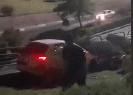 کورس مرگ در بلوار فرودگاه تبریز؛ چند قدم تا فاجعه خانوادگی