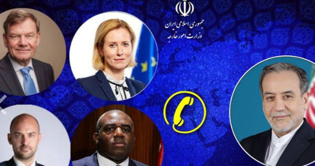 برگزاری گفتگو تلفنی وزرای خارجه ایران و تروئیکای اروپایی/ رفع تحریم، محور رایزنی عراقچی