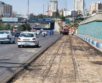 احتمال ترافیک تا پایان پروژه