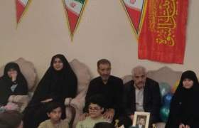 یاد و خاطره شهید «مهدی بزرگی» در جشن تولد دخترش گرامی داشته شد