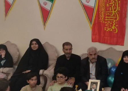 یاد و خاطره شهید «مهدی بزرگی» در جشن تولد دخترش گرامی داشته شد