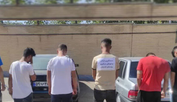 دستگیری مخلان نظم عمومی در کندوان اسکو