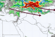 بارش باران در پنج استان کشور