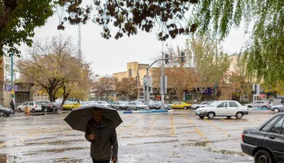 بارش باران در نوار شمالی کشور