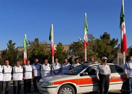 رونمایی از خودروی گشت سازمان مدیریت حمل‌ و نقل بار شهرداری تبریز