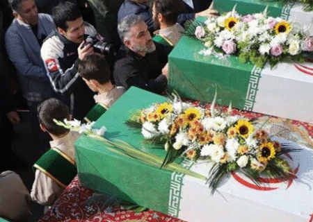 تبریز با بوی شهدا عطرآگین شد