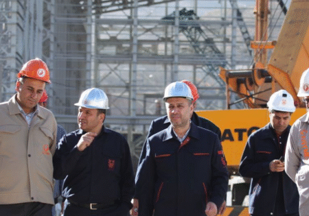 نصب بزرگ‌ترین سلول‌های فلوتاسیون صنعت مس کشور در مجتمع سونگون آغاز شد