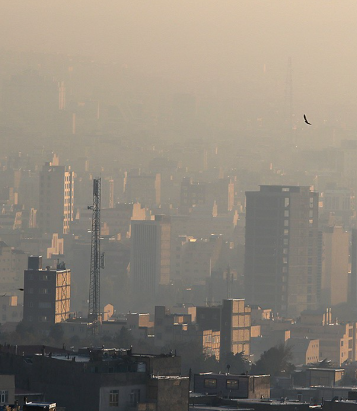 تداوم انباشت آلاینده‌های جوی در شهرهای بزرگ و صنعتی