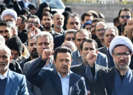 محکومیت جنایات آمریکا و اسرائیل در دانشگاه تبریز 