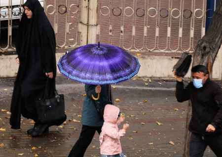 آغاز بارش‌ ها از دوشنبه در کشور/ آلودگی قابل توجه هوای برخی کلانشهرها