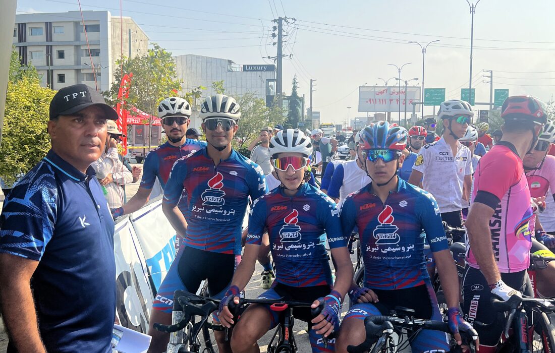 تیم پتروشیمی تبریز قهرمان مرحله اول لیگ برتر دوچرخه‌سواری جاده کشور شد