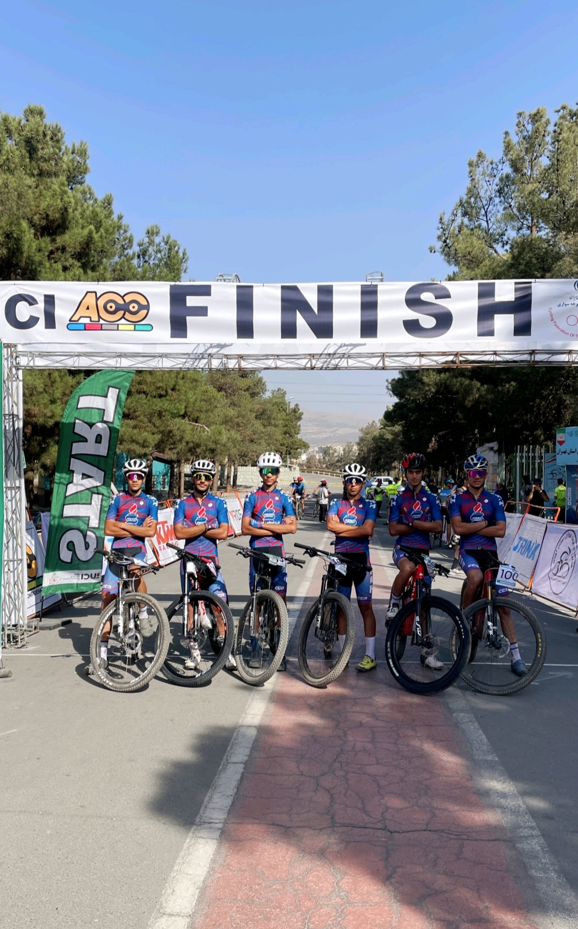  قهرمانی در لیگ پیست جوانان و صدرنشینی در رنکینگ تیمی کراس‌کانتری کوهستان